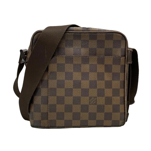 Auth LOUIS VUITTON Olav PM Ebene Damier Shoulder Bag - Picture 1 of 11